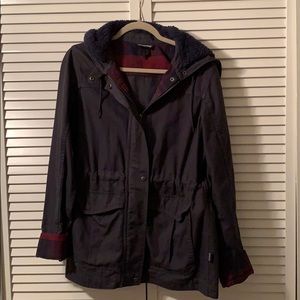 Patagonia canvas and Sherpa coat